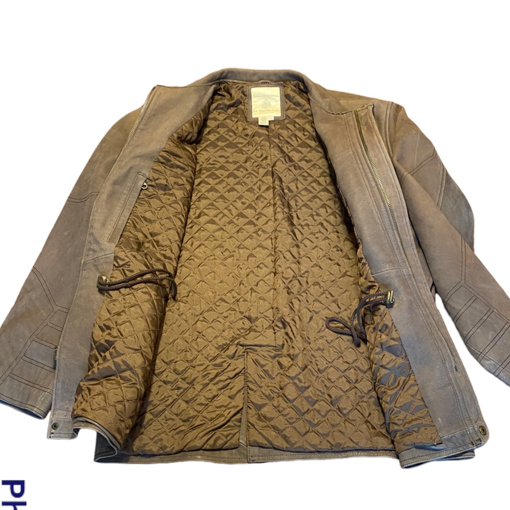 Men's Leather Coat by The Territory Ahead!